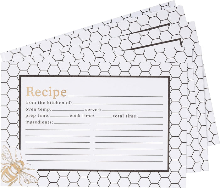 C.R. Gibson Recipe Cards, Honeycomb Hive