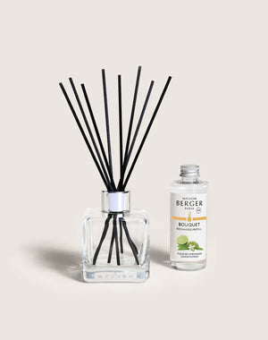 Maison Berger Reed Diffuser Set with Refill, Lemon Flower