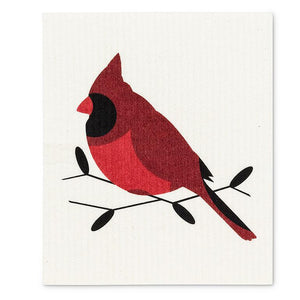 Abbott Swedish Dishcloth Set of 2, Cardinals