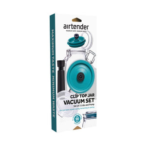 Airtender Clip-Top Vacuum Lid Set