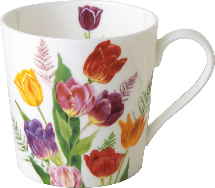 IHR Mug 350ml, Bright Tulips