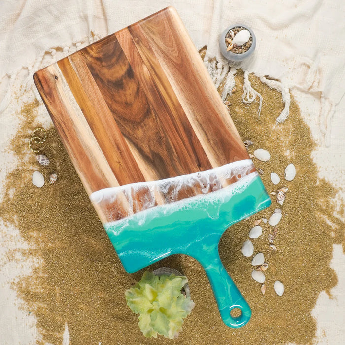 Lynn & Liana Designs Large Acacia Cheese Board, Caribbean