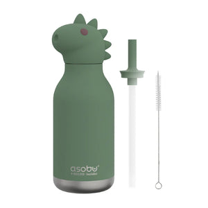 Asobu Bestie Water Bottle 16 oz, Dinosaur