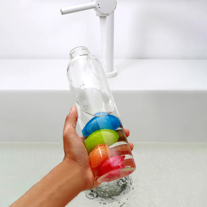 Kikkerland Bottle Scrubbies Set of 4