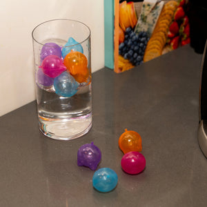 Kikkerland Reusable Ice Cube Set, Cats