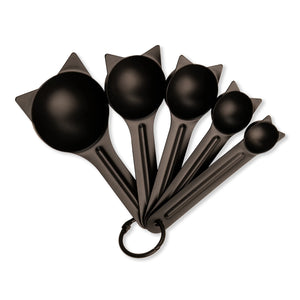 Kikkerland Cat Shaped Measuring Spoon Set