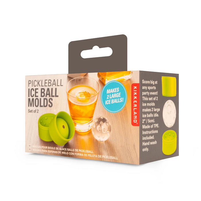 Kikkerland Ice Ball Mold, Pickleball