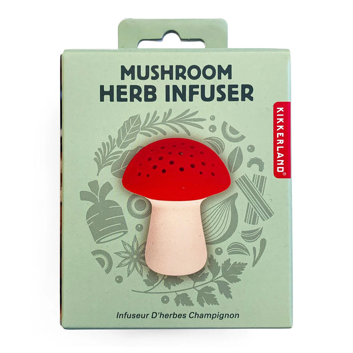 Kikkerland Herb Infuser, Mushroom