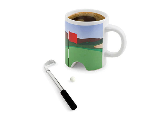 Kikkerland Golf Putter Mug