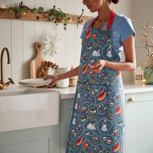 Ulster Weavers Apron Adult Cotton, 12 Days of Christmas