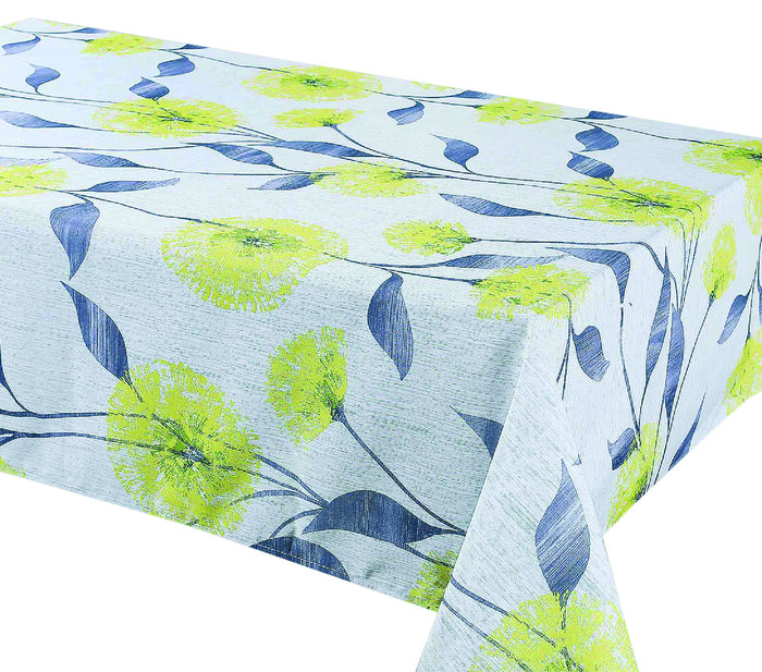 Texstyles Deco Tablecloth 58 x 126 Inch, Dandy Yellow