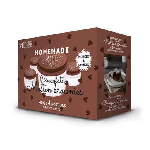 Gourmet Village Molten Brownie Kit