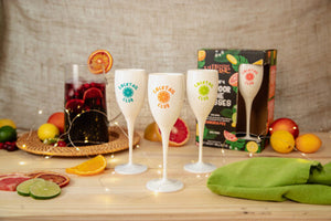 Gourmet Village Sangria Outdoor Wine Glasses Set