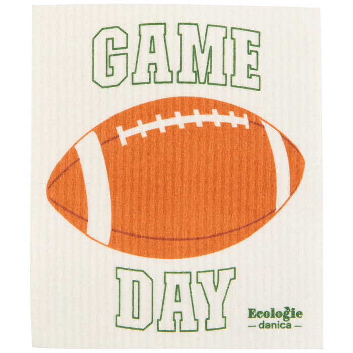 Danica Ecologie Swedish Dishcloth, Game Day Football