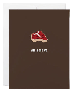 Classy Cards Greeting Card, Well Done Dad
