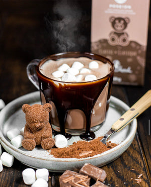 Poseidn Drink Bombs Set of 6, Hot Chocolate Bear