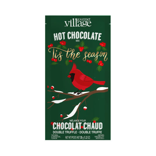 Gourmet Village Hot Chocolate Drink Mix, Holly Berry Cardinal
