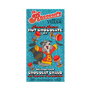 Gourmet Village Raccoons Hot Chocolate Drink Mix, Bert Peanut Butter