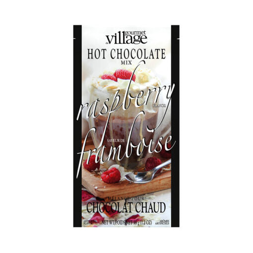 Gourmet Village Hot Chocolate Drink Mix, Raspberry