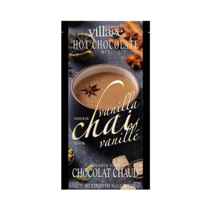Gourmet Village Hot Chocolate Drink Mix, Vanilla Chai