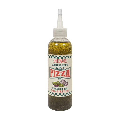 Gourmet Village Pizza Oil, Garlic Herb