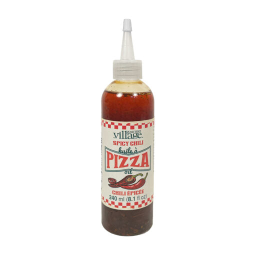 Gourmet Village Pizza Oil, Spicy Chili