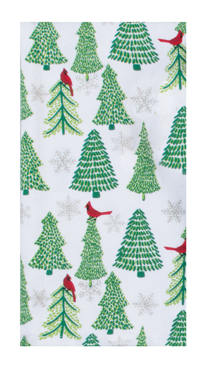 Kay Dee Dual Purpose Terry Tea Towel, Woodland Walk
