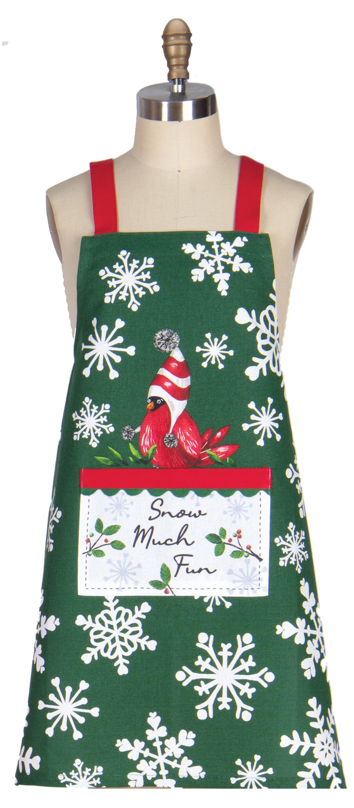 Kay Dee Apron Kids, Playful Cardinal
