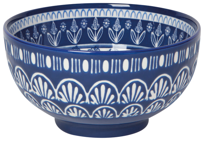 Danica Heirloom Medium Stamped Bowl 6 Inch, Porto