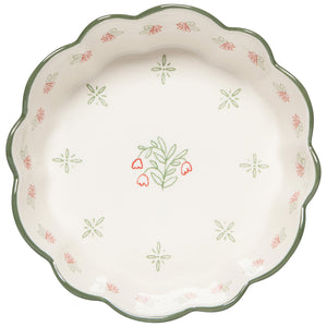 Danica Heirloom Camellia Large Bowl 8 Inch, Green
