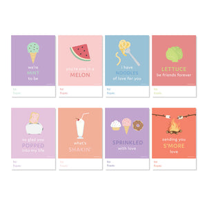 Classy Cards Love Notes Set, Foodie Collection