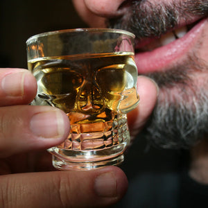 Kikkerland Skull Shot Glasses Set of 4