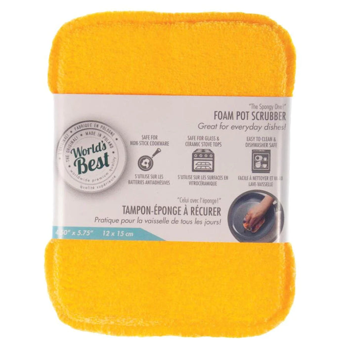 World's Best Foam Pot Scrubber (Single)