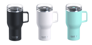 Asobu 360 Travel Mug 840ml | 23oz, White