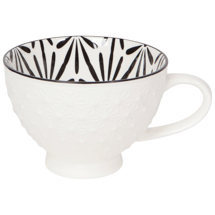 Danica Now Designs Stamped Latte Mug 14oz, White