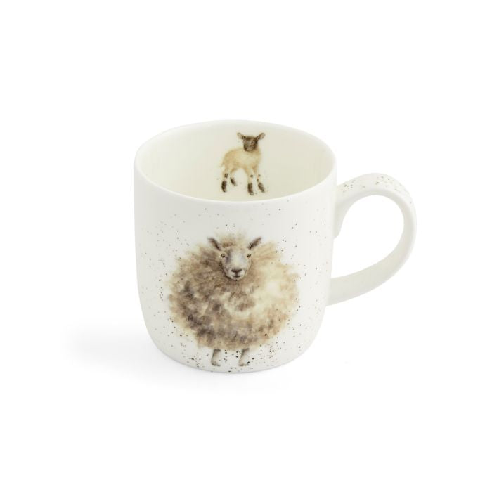 Wrendale Designs Mug 11oz, Sheep 'Woolly Jumper'