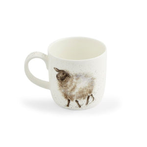 Wrendale Designs Mug 11oz, Sheep 'Woolly Jumper'