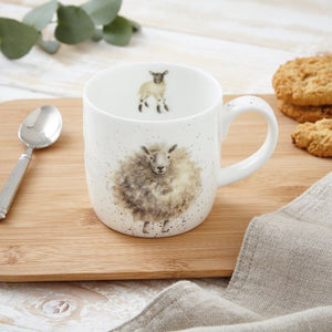 Wrendale Designs Mug 11oz, Sheep 'Woolly Jumper'