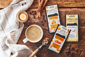Gourmet Village Instant Coffee Drink Mix,  Peppermint Mocha