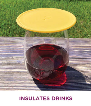 Drink Tops™ Tap & Seal Wine Cover (Single Cover)