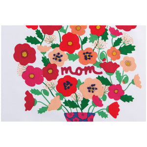 Danica Jubilee Tea Towel, Poppy