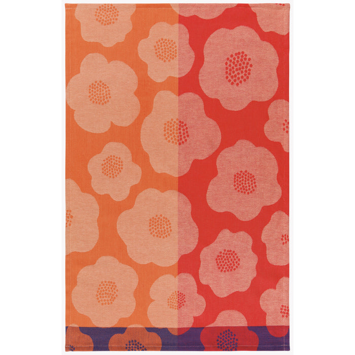 Danica Jubilee Tea Towel Jacquard, Poppy
