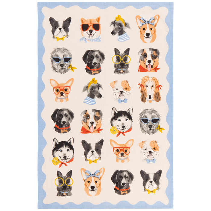 Danica Jubilee Tea Towel, Uptown Dogs