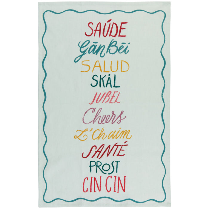 Danica Jubilee Tea Towel, Cheers All Around