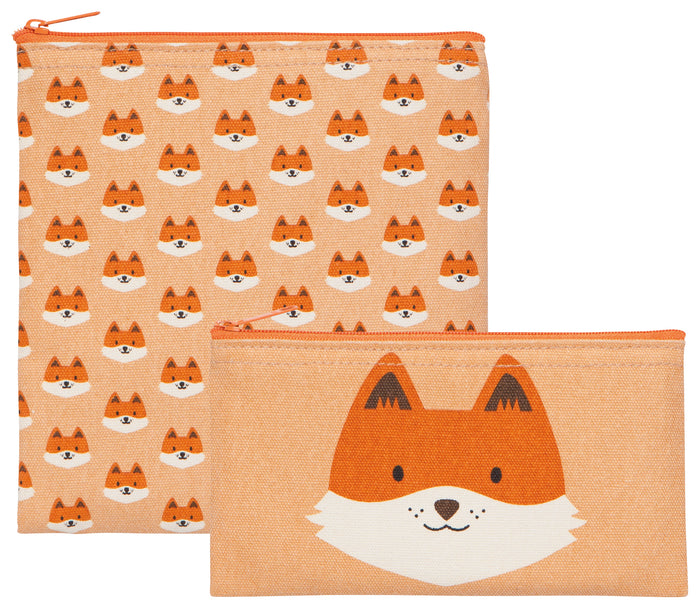 Danica Jubilee Daydream Snack Bags Set of 2, Fox