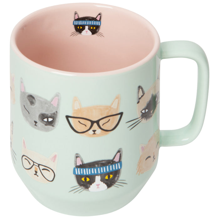 Danica Jubilee Mega Mug 22 oz, Feline Fine