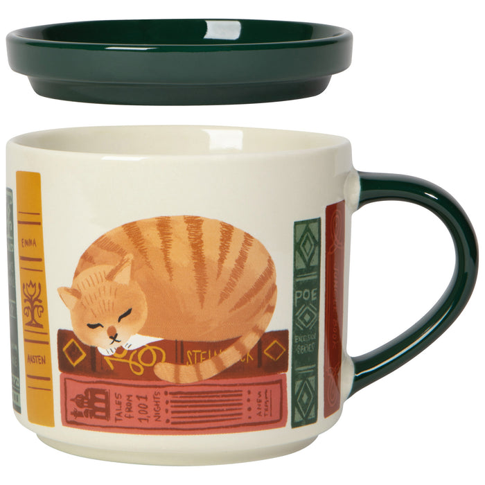 Danica Jubilee Lidded Mug, Book Club