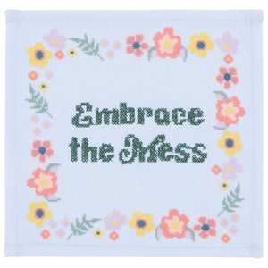 Danica Jubilee Cloth Cocktail Napkins Set of 4, Kitsch Stitch