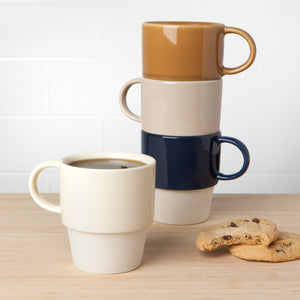 Danica Now Designs Nesting Mugs Set of 4, Health