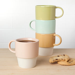 Danica Now Designs Nesting Mugs Set of 4, Flora